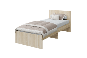 Кровать "Мона" 900 (дуб сонома)