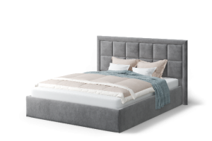 Кровать "Бэлла" 1200 (Нео 25) серый