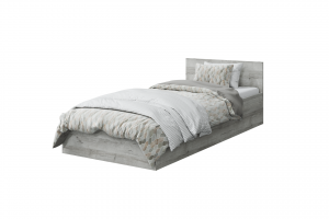 Кровать (900) "Лори" (Дуб серый)