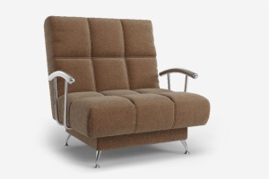 Кресло "Финка 2" (ткань  Пони 731 Светло-коричневый)