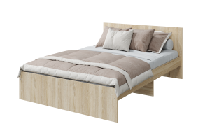 Кровать "Мона" 1400 (дуб сонома)