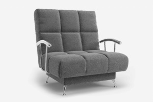 Кресло "Финка 2" (ткань  Пони 12 Серый)