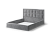 Кровать "Бэлла" 1600 (Нео 25) серый