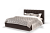 Кровать "Элен" 1600 (экокожа Лесмо brown)