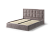 Кровать "Бэлла" 1600 (Нео 08)коричневый