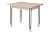 Стол обеденный "Бридж" (600*800) поворотно-раскладной ЛДСП(мет.опора) (дуб сонома)