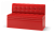 Диван прямой «Остин» (экокожа Reex red) (экокожа Reex red)
