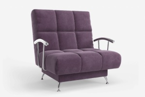 Кресло "Финка 2" (ткань  Neo 17 фиолетовый)